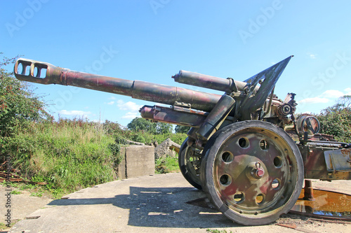 World War Two field gun