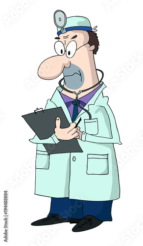 Doctor prescribes treatment.