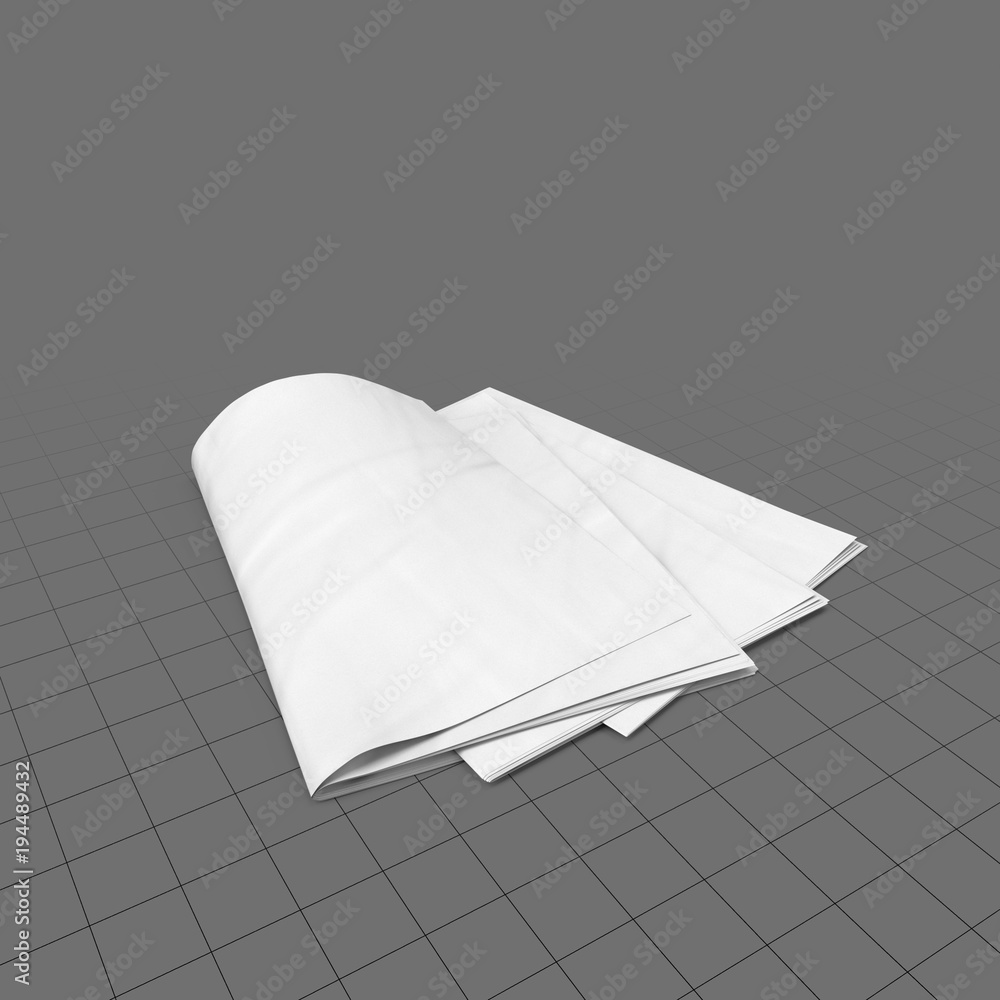 192 Paper Reel Newspaper Images, Stock Photos, 3D objects