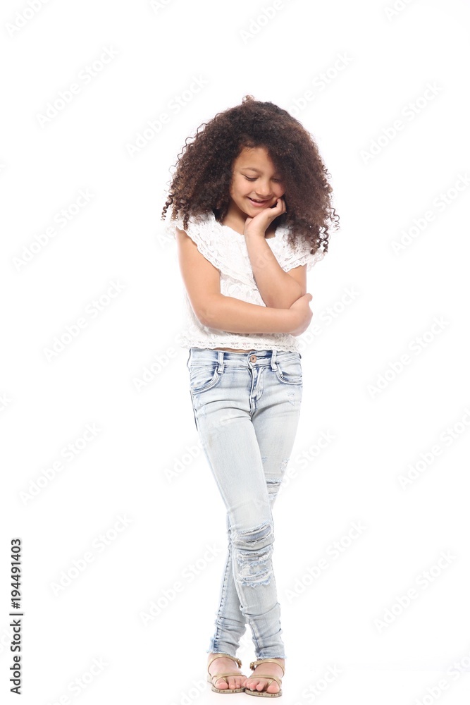Afro girl Afro girl