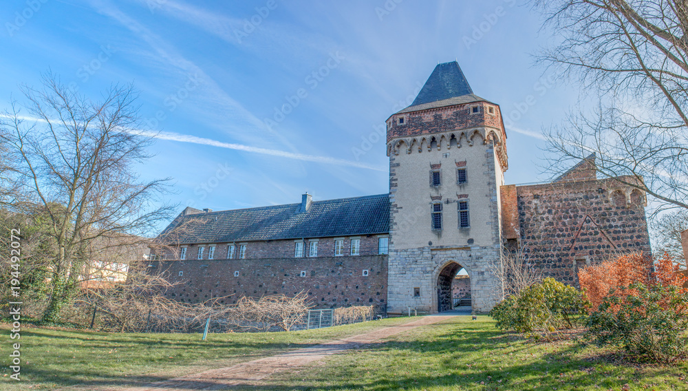Torturm der Burg Friedestrom Stadtverteidigung Stadt Zons Dormagen