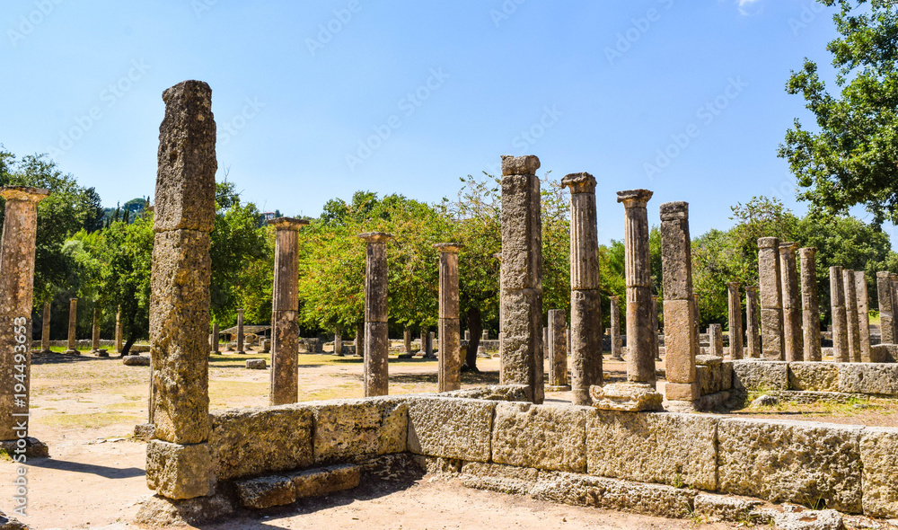 Ancient Olympia, Greece.