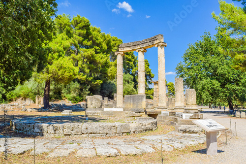 Ancient Olympia, Greece. photo