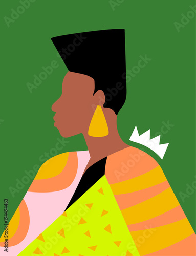 Patterned Lady