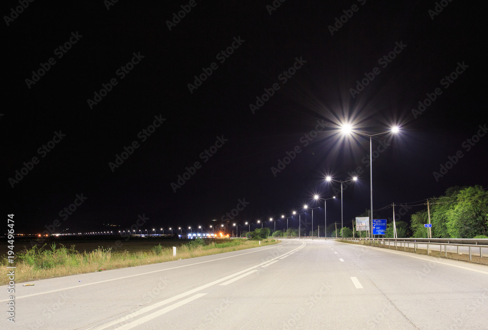 Obraz premium Street Lighting Armenia