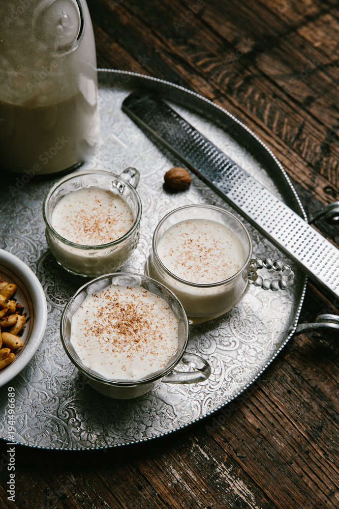 Eggnog drink Eggnog drink