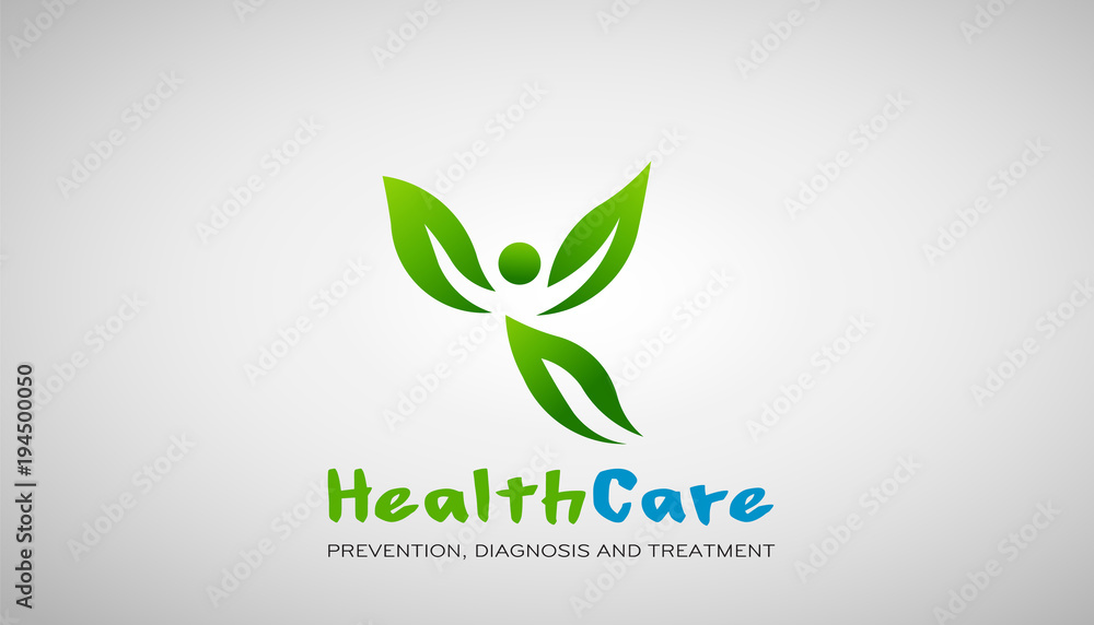Health Care Logo . Vector Design Illustration