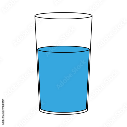 Juice glass cup vector illustration graphic design