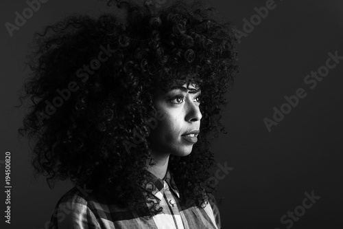 Afro woman