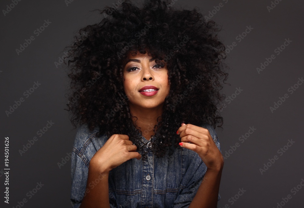 Fototapeta premium Afro woman