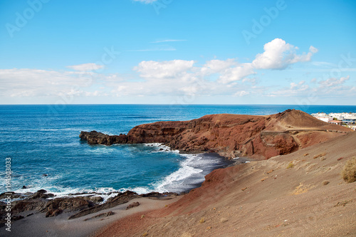 Beautiful landscape of Lanzarote Island