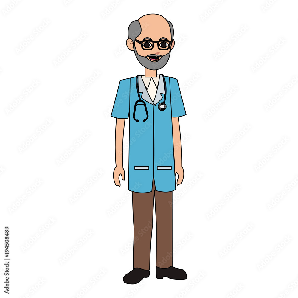Doctor male cartoon vector illustration graphic design Doctor male cartoon vector illustration graphic design