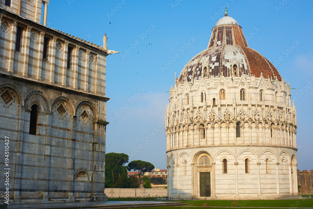 Duomo and Baptistery, Pisa, Italy