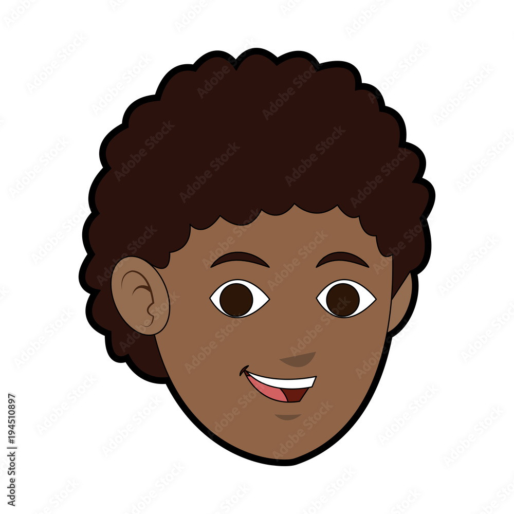 Man face cartoon vector illustration graphic design Man face cartoon vector illustration graphic design