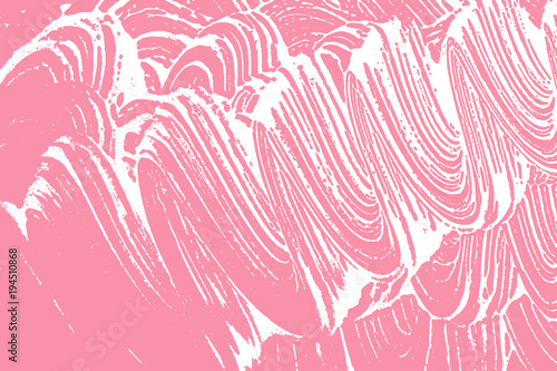 Natural soap texture. Actual bright pink foam trace background. Artistic unequaled soap suds. Cleanliness, cleanness, purity concept. Vector illustration.