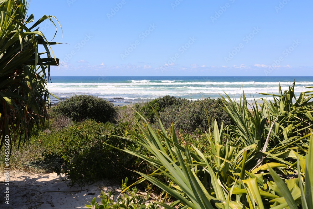 A sunny day at Shelly Beach at Ballina on the north coast of NSW Australia. A sunny day at Shelly Beach at Ballina on the north coast of NSW Australia.