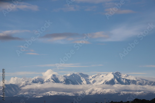 Peak of Canigou in Pyrenees orientales, France   © arenysam