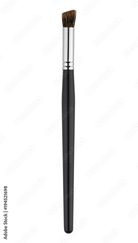 Professional makeup brush on white isolated background. Professional makeup brush on white isolated background.