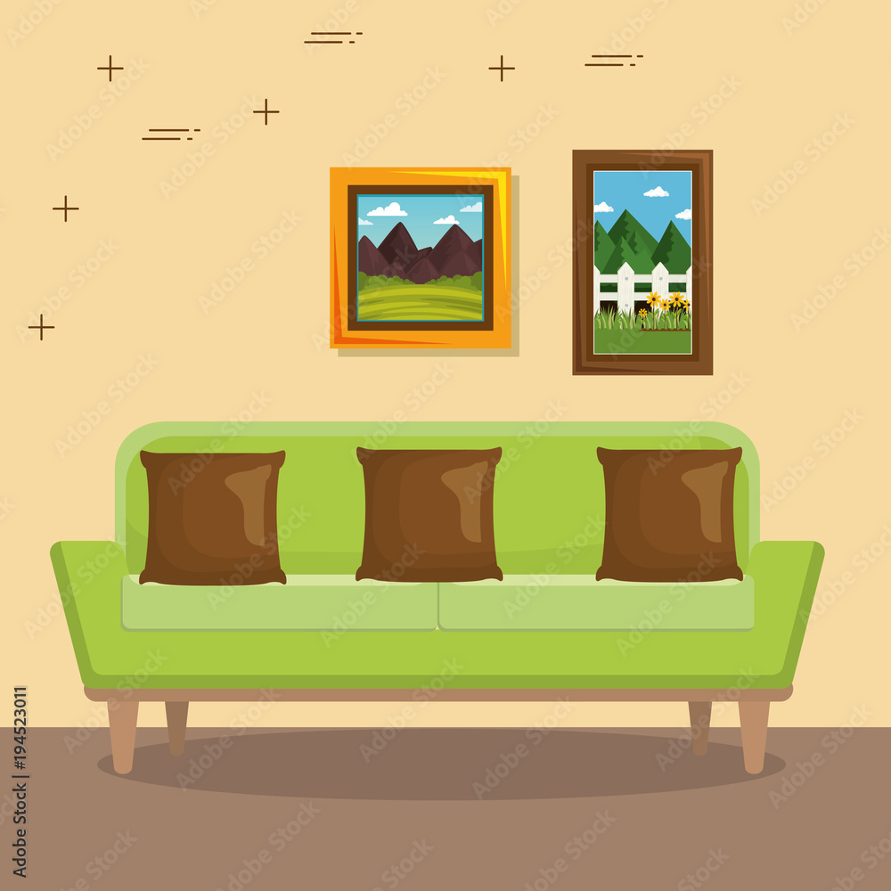 elegant living room scene vector illustration design elegant living room scene vector illustration design