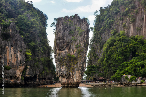 Thailand James Bond stone Island, Phang Nga