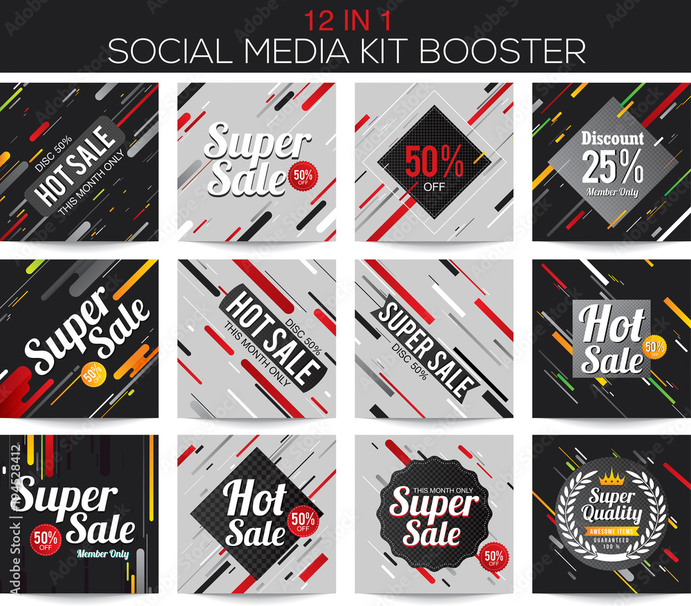 Multipurpose social media kit booster