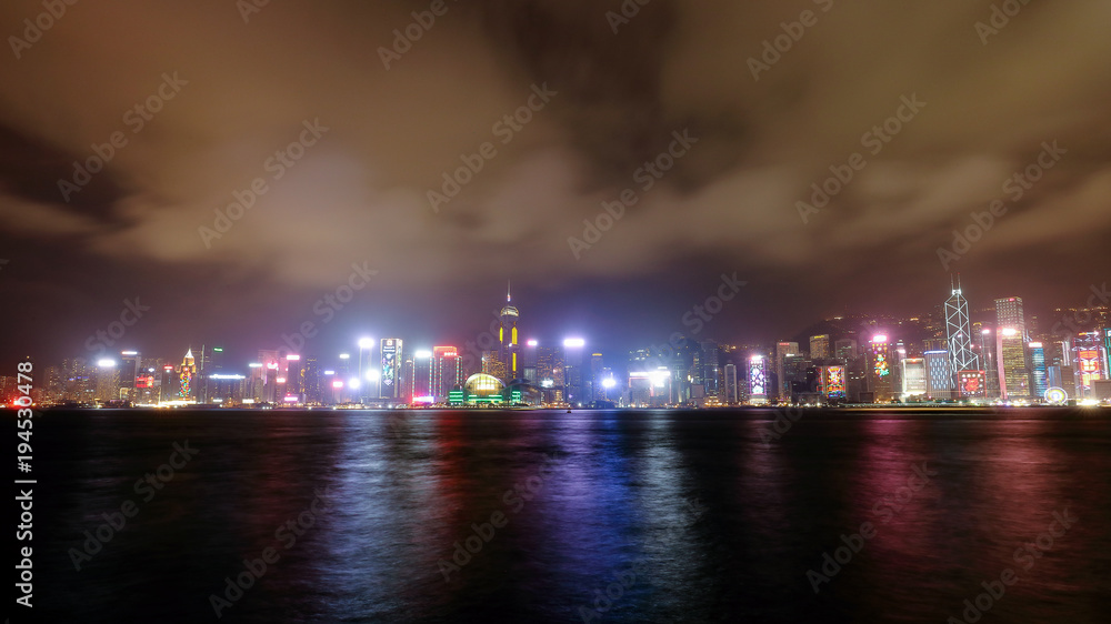 Hong Kong City Skyline