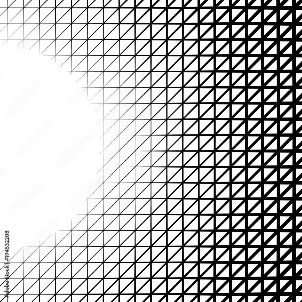 Background with gradient of triangle shaped cells grid Background with gradient of triangle shaped cells grid