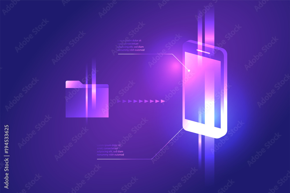 Spectrum lighting technology abstract background Spectrum lighting technology abstract background