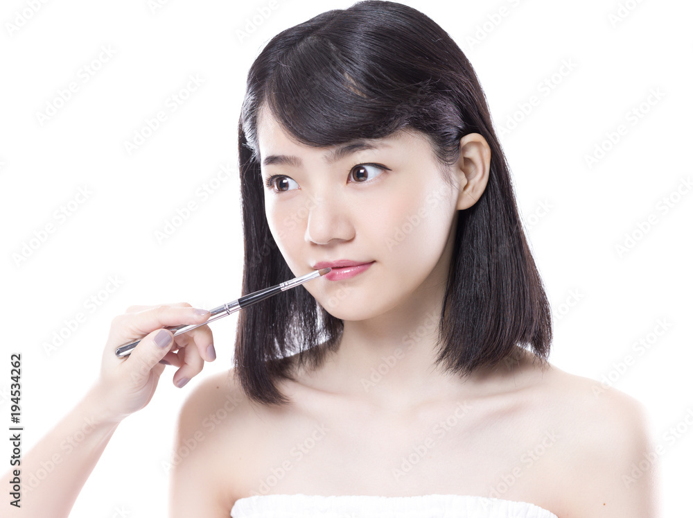 Obraz premium メイクアップシーン