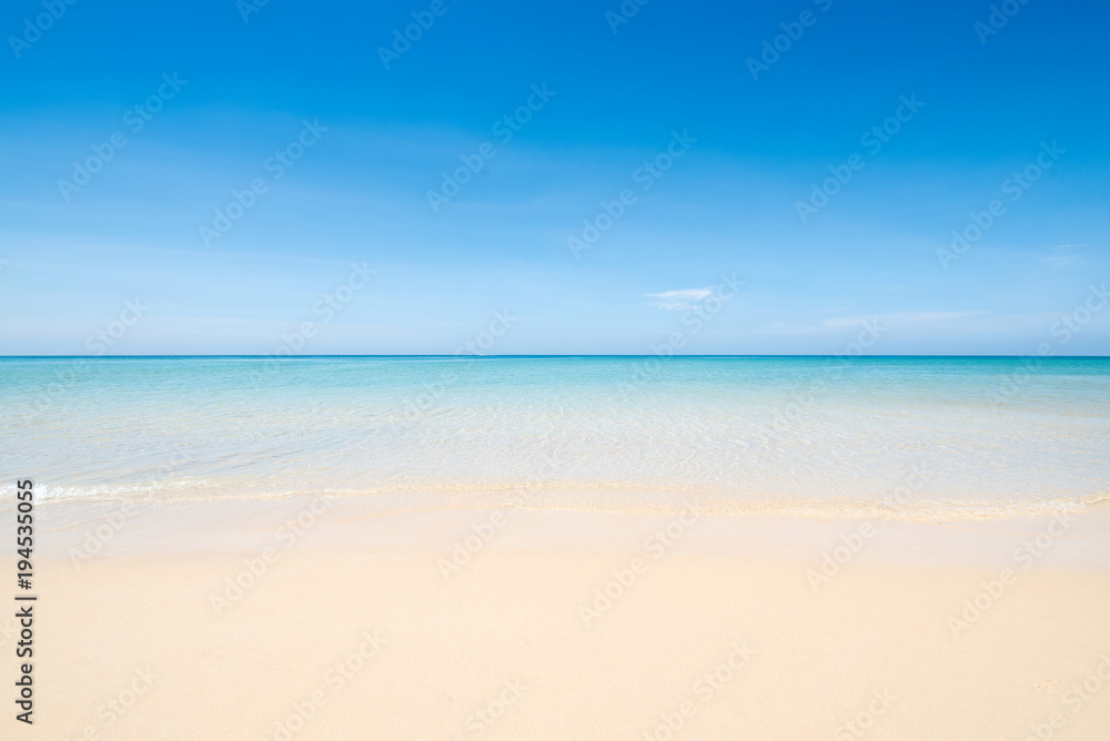 Sea view tropical beach with sunny sky of Phuket island. Sea view tropical beach with sunny sky of Phuket island.