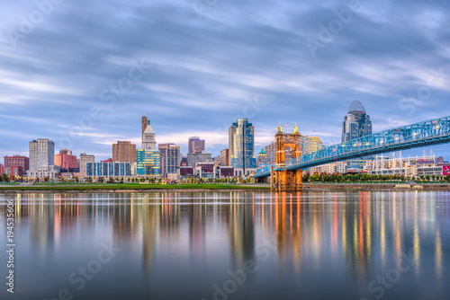 Obraz na płótnie Cincinnati, Ohio, USA Skyline