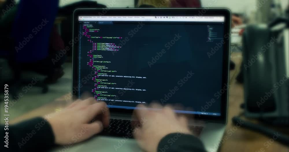 Timelapse developer coding