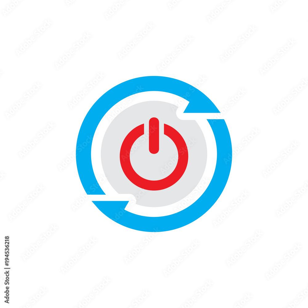 Power Sync Logo Icon Design Power Sync Logo Icon Design