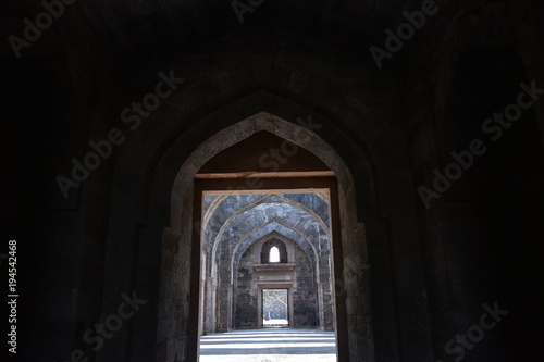 Hindola Mahal, Mandu, Madhya Pradesh, India