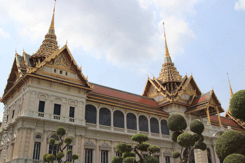Beautiful Royal Grand Palace in Bangkok Thailand
