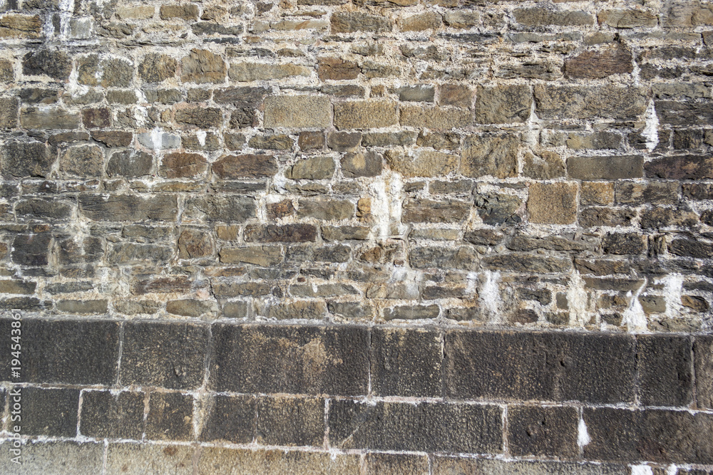 Old stone wall at Sanmalo fortress Old stone wall at Sanmalo fortress
