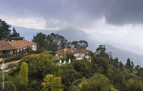 View from Mount Montserrat in Bogota.