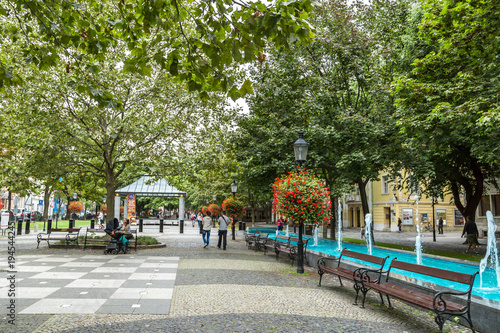 Photography Popular Street in Bratislava