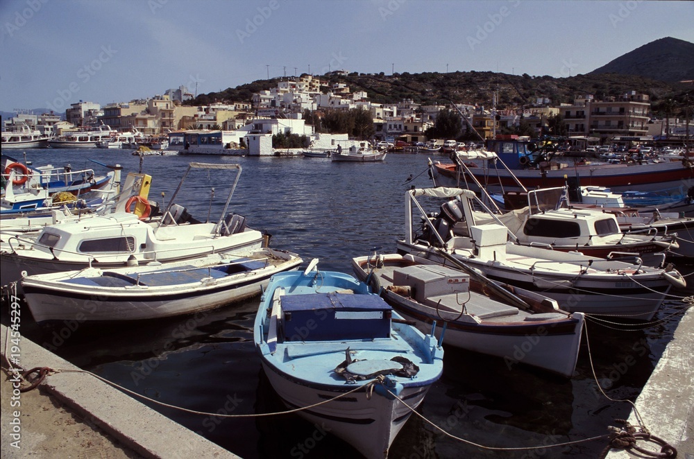 Port d'Elounda, île de Crète