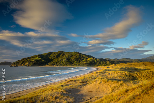 Beautiful Waikawau Bay Sunrise New Zealand