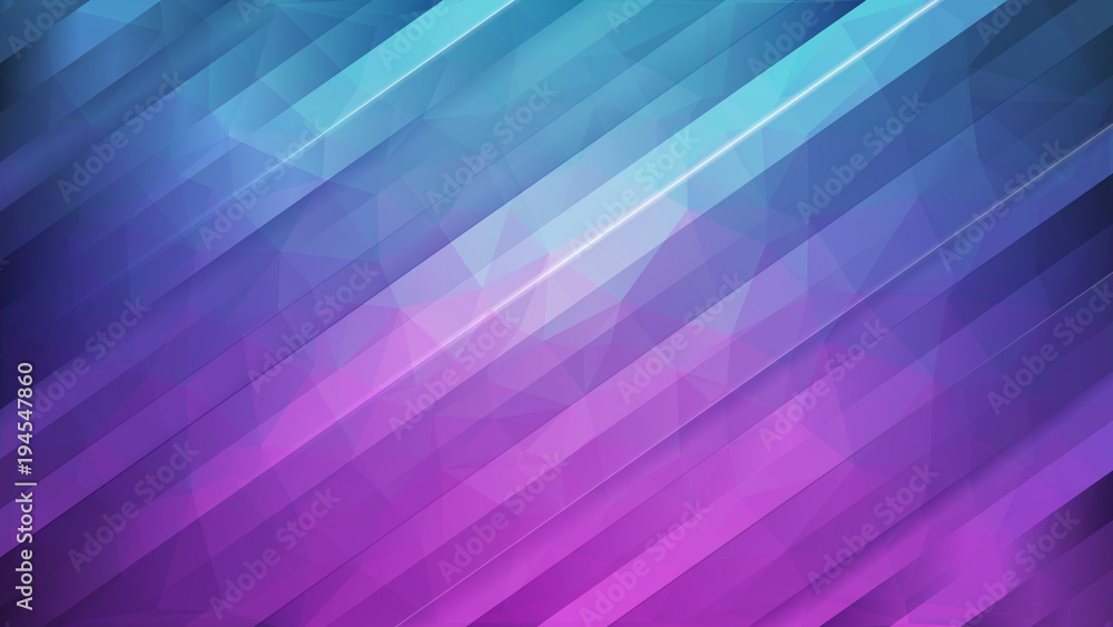 Obraz premium Abstract background, skew stripe shape on blue and purple gradient