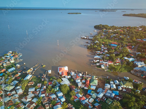 Port in Bluefields town photo