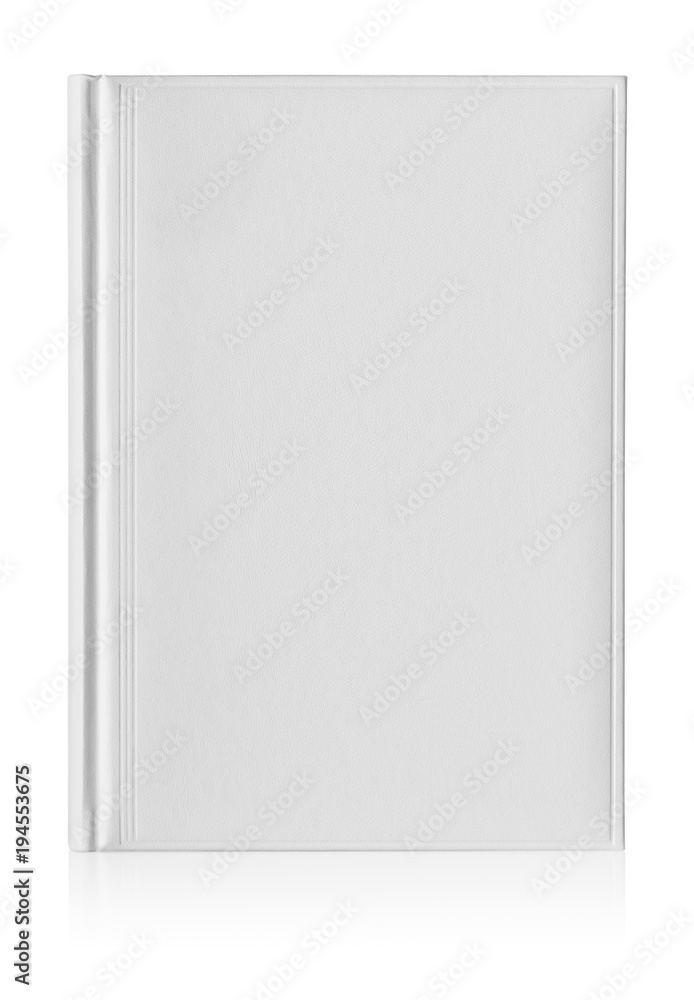 Hard-cover diary isolated on white Hard-cover diary isolated on white