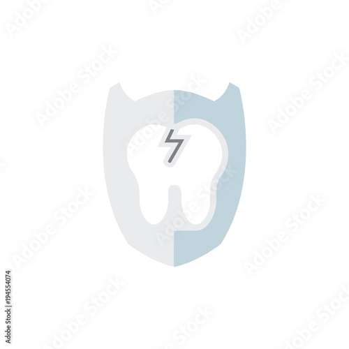 Dental Shield Logo Icon Design