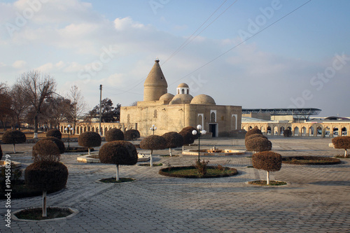 Chashma-Ayub Mausoleum view of ancient Bukhara, Uzbekistan photo