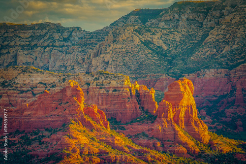 Spiritual Sedona Arizona red rock formations blue sky beauty