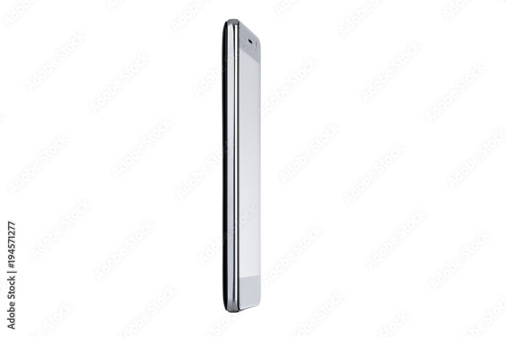 Black screen of smartphone isolated on white background Black screen of smartphone isolated on white background
