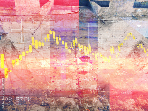 Stock Market Speculation Abstract Illustration © Design Praxis