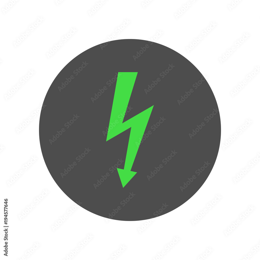 Electricity symbol. Lightning icon. Vector. Electricity symbol. Lightning icon. Vector.