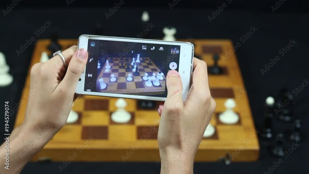 Game of chess. Friends in the competition play chess. World Chess Tournament. Victory and defeat. Checkmate. Bracing. King and Queen. Game of chess. Friends in the competition play chess. World Chess Tournament. Victory and defeat. Checkmate. Bracing. King and Queen.